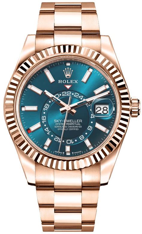 rolex sky dweller rose gold|rolex sky dweller 336935 price.